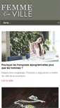 Mobile Screenshot of femme-en-ville.com